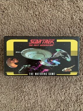 Vintage Star Trek Matching Game